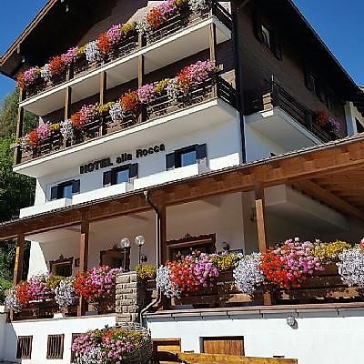 Hotel Alla Rocca Varena Exterior foto